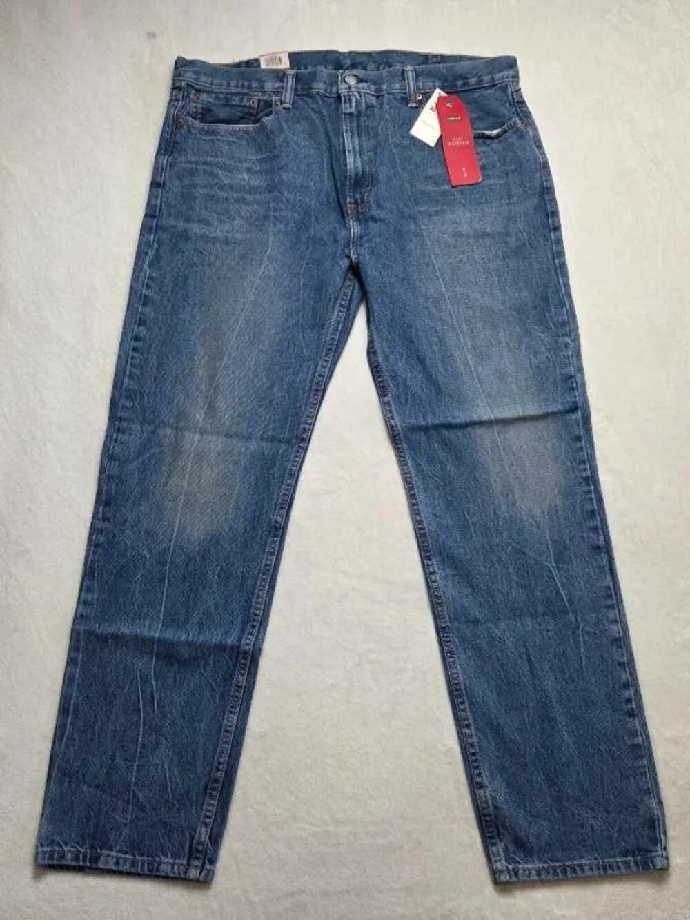 New 38x32 Levi's 502 regular Taper fit Warp Stretch jeans in Surrender denim